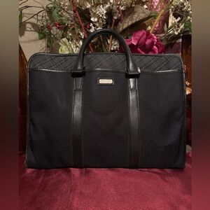 Burberry Black Label Briefcase File Holder Shoulder Bag Tote